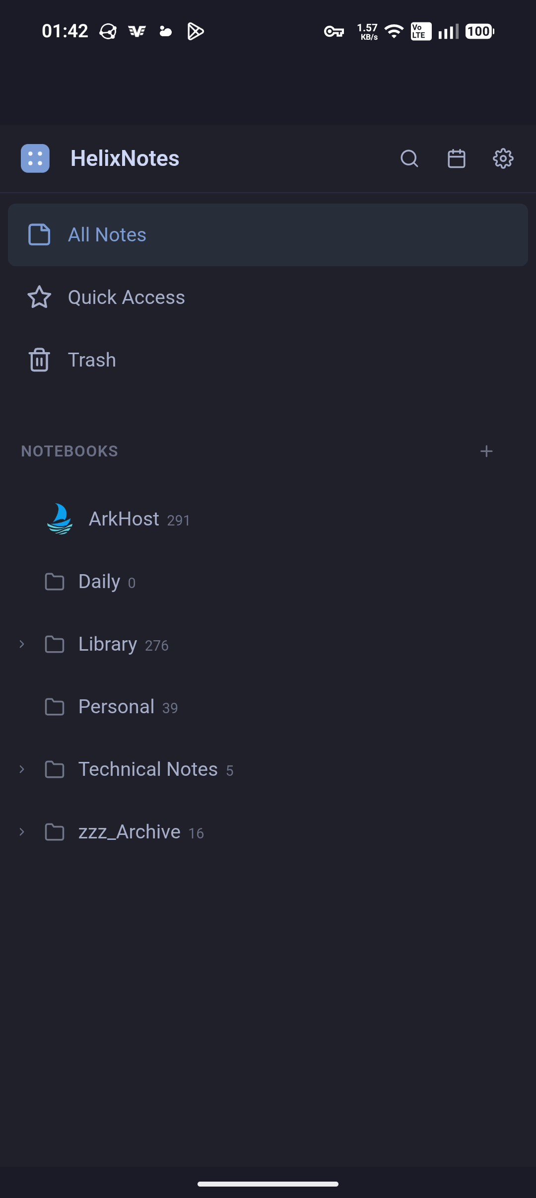 Mobile sidebar